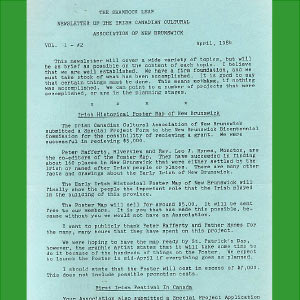 Apr 1984 Shamrock Leaf