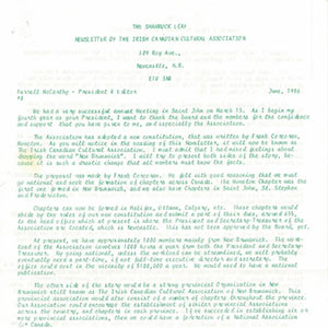 Jun 1986 Shamrock Leaf